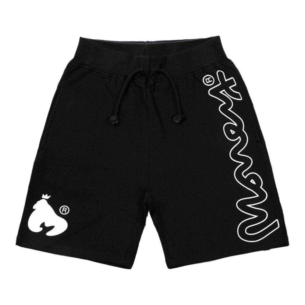 Money Childrens/Kids Cotton Signature Shorts / Black